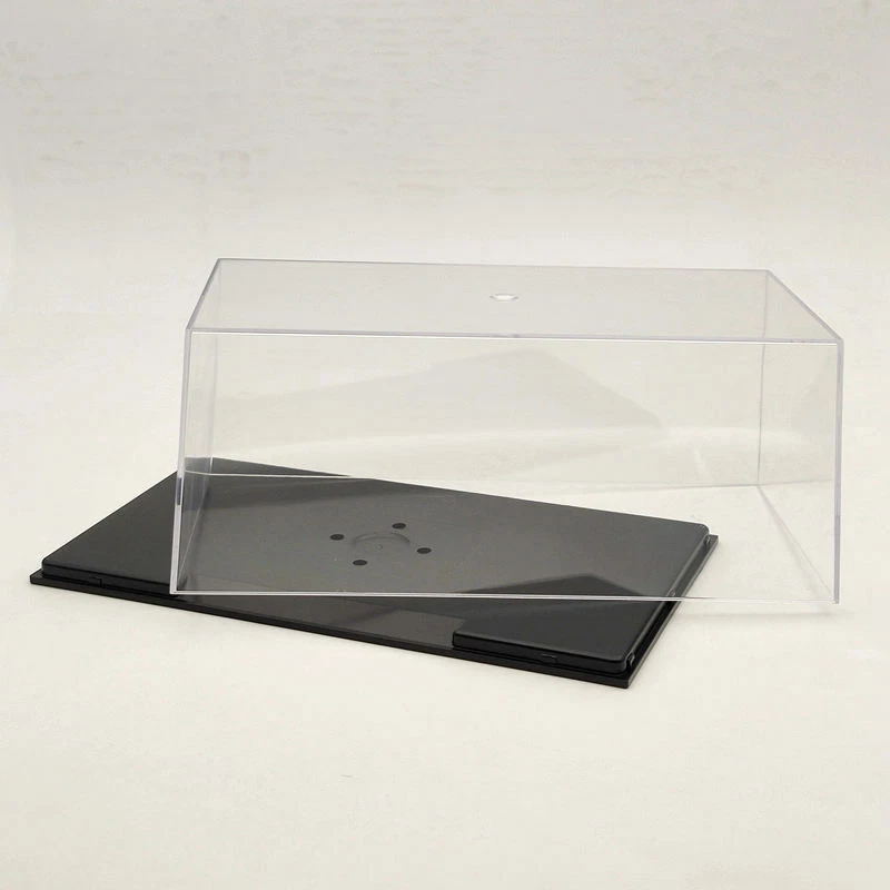 Display Box Acrylic Case Cover Transparent DustProof 1:24 1:32 Models Stand 22cm - Image 1 of 4