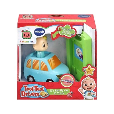 VTech Cocomelon Toot-Toot Drivers JJ's Family Car & Track Age 18 Month+ New 5582 - Image 1 of 2