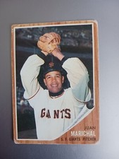 1962 Topps Juan Marichal #505 Hall Of Fame San Francisco Giants