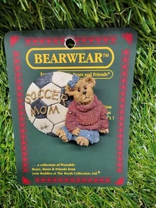 Bearwear Fußball Mama Anstecknadel Brosche The Boyds Collection Stil 26063 - Bild 1 von 18