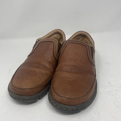 ZAPATOS NUEVOS NACIDOS HAN SAWYER MARRÓN SIN CORDONES NIÑOS TALLA 4 Foto 1 de 4