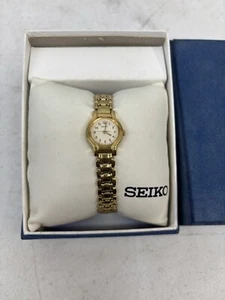 [Near MINT] Vintage SEIKOGold Dial Quartz Damenuhr - Bild 1 von 5