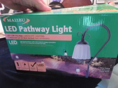 Iluminación LED Pathway Malibu #8423-3105-01 1,3 W/45 lúmenes acabado LED-estaño NUEVO EN CAJA Foto 1 de 4