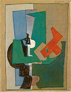Pedestal (1920) Signed Pablo Picasso Cubism - 17" x 22" Fine Art Print - 00810 - Picture 1 of 1