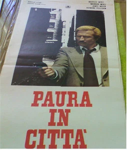 Locandina originale Paura in Citta MAURIZIO MERLI, JAMES MASON, - Imagen 1 de 1