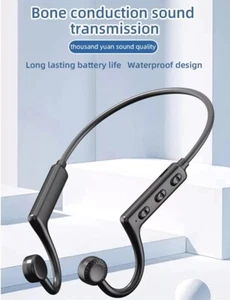 KS-19 Sports Wireless Bluetooth Bone-Conduction, Open-Ear Bluetooth 5.1 Bone Con - Zdjęcie 1 z 9