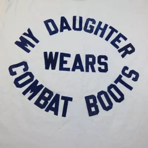 CAMISETA DE COLECCIÓN STEDMAN MY HIGHLE WEARTS DE COMBATE PARA HOMBRE XL EJÉRCITO 50/50 - Imagen 1 de 3