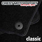 Vw Passat (B6) Saloon 2005-07 (Oval Clips) Classic Tailored Black Car Floor Mats