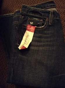 new aeropostle low rise stretch flare denim jeans size 5/6 R - Picture 1 of 2