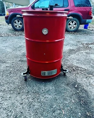 Ahumador de barril Foto 1 de 4