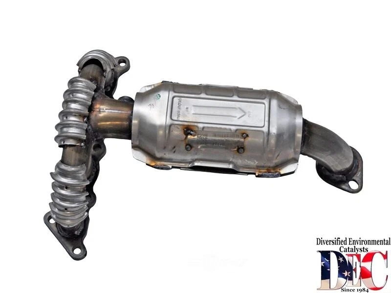 DEC Catalytic Converter with Integrated Exhaust Manifold Front - Image 1 of 1