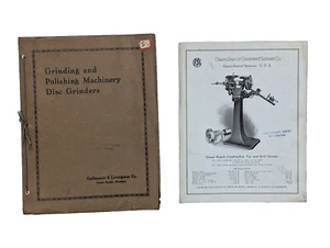 Gallmeyer + Livingston Co. Grinding, Polishing, Machinery, Disc Grinder Manual - Picture 1 of 5