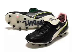 PUMA King TOP X MUNDIAL FG 108406-01 Puma Black/Puma White/Poison Pink 2025 only - Picture 1 of 9