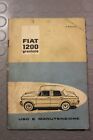 Fiat 1200 Tageslicht 1960 Nutzung und Haltung Original Full Auto Oldtimer 6a Ltd