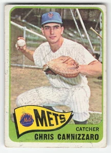 Chris Cannizzaro 1965 Topps #61 New York Mets Pr-Fr - Picture 1 of 2