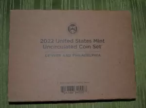 2022 US Mint Set Original Sealed Box - 20 Münzen inklusive COA - Bild 1 von 2