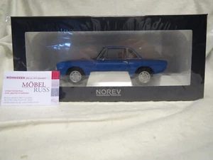 Lancia Fulvia 1600 HF 1971 Blue Blau Norev 1:18 187984 Limited Edition - Picture 1 of 3