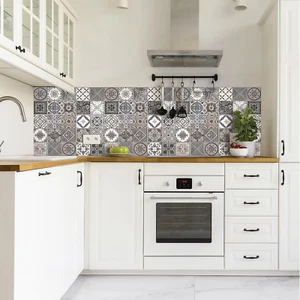 Rivestimento Parete Cucina Paraschizzi Cucina Adesivo per Fornelli 60 X 58 Cm Ef - Foto 1 di 12