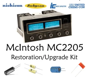 McIntosh MC2205 amp amplifier rebuild restoration recap upgrade kit repair - Picture 1 of 8