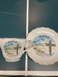 Schöne Vintage Teetasse - Normalgröße alt aus Alaska! - Bild 1 von 2