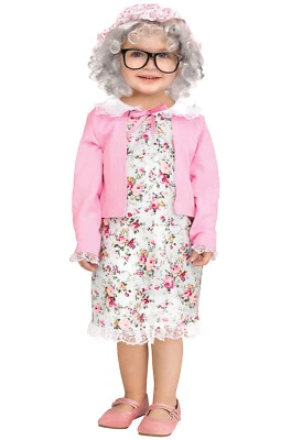 Brand New Li'l Grammy Old Woman Grandma Funny Toddler Costume - Image 1 of 2
