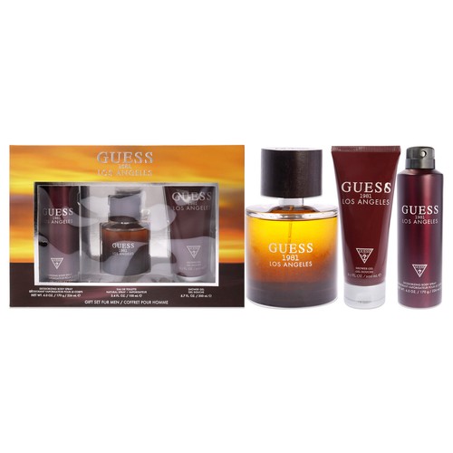 Guess 1981 Los Angeles by Guess for Men - 3 Pc Gift Set | eBay