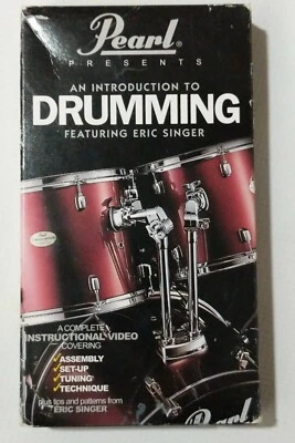 Pearl Intro to Drumming Eric Singer of KISS assembly, set up, tuning, technique - Image 1 of 4