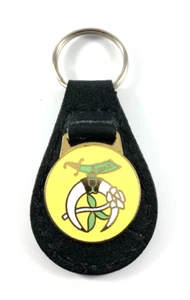 Schlüsselanhänger Daughters of the Nile Leder (schwarz) | 3,225" x 1,5" | Neu - Bild 1 von 2