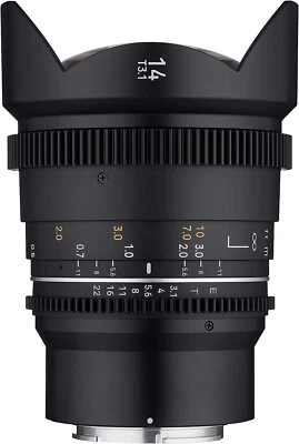 Samyang VDSLR 14mm T3.1 MK2 Cine Lens Sony E Mount - Image 1 of 3
