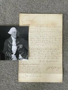 KING GEORGE III ROYAL BOUNTY WARRANT SIGNED, LORD MULGRAVE, MARQUIS OF GRAHAM - Picture 1 of 2