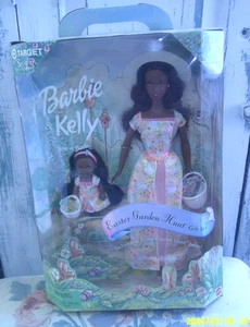 Barbie/Kelly afroamericana de caza de jardín de Pascua coleccionable RARA limitada - Imagen 1 de 7