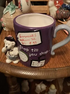 Boyd’s Home “Shop till you drop” Coffee Cup/Mug - Picture 1 of 5