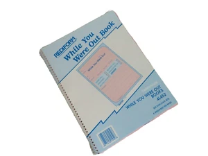 Libro Rediform While You Were Out #4L452 sin carbono 200 juegos duplicados - 4 por página - Imagen 1 de 12