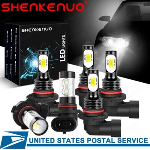 Para Para Toyota Corolla 2005 2006 2007 2008 Faro LED alto/bajo + luz antiniebla - Imagen 1 de 12