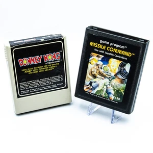 Donkey Kong & Missile Command Atari 2600 | Cartridges Only | Tested & Working - Picture 1 of 2