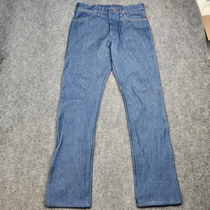 Wrangler Jeans Herren 33x34 Blau 13MWZ Cowboy Schnitt Original Fit Denim Western Hose - Bild 1 von 16