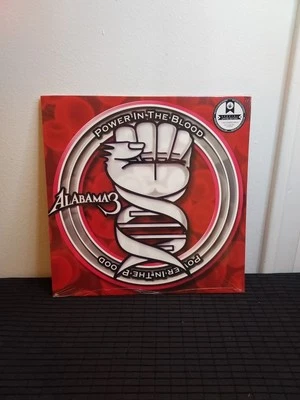 Sealed New~Alabama 3~Power in the blood~Special Limited Ed Red Colored vinyl - Image 1 of 4
