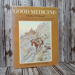 Good Medicine: The Illustrated Letters Charles M Russell (Hardcover, 1966) HCDJ - Bild 1 von 16
