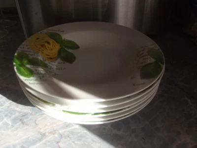 6 Pastateller Royal Norfolk Porzellan Tiefer Teller Suppenteller - Bild 1 von 4