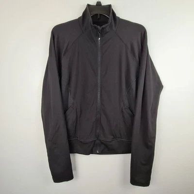 VICTORIA SECRET SPORT Chaqueta Negra con Capucha L Con Paneles Laterales Traseros de Malla Cremallera Completa Foto 1 de 4