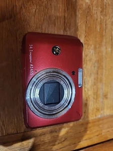 GE General Imaging A1455 14.1 Megapixel 5X Zoom Red Camera Tested Working Clean - Picture 1 of 11