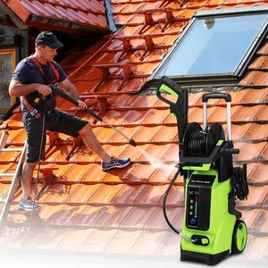 Electric High Pressure Washer 3800PSI Max 2.8 GPM w/Spray Gun for Clean Cars - Picture 1 of 19