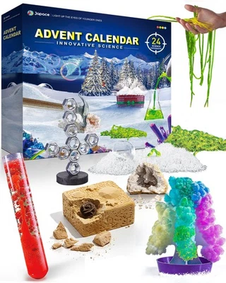 Science Advent Calendar 2025 for Girls Boys, Christmas Gifts for Kids Age 4-6... - Image 1 of 4