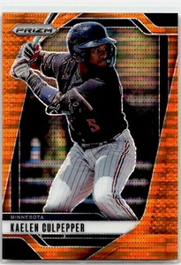 2025 Panini Prizm Orange Pulsar Prizms Kaelen Culpepper 250/399 Minnesota Twins - Bild 1 von 2