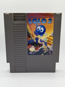 Adventures of Lolo 2 NES (Nintendo , 1990) Cart Only - Tested