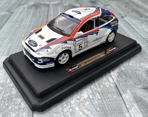 Bburago Ford Focus RS WRC 02 Colin McRae #5 Martini 2002 Safari Rally 1:24 Kit - Picture 1 of 24