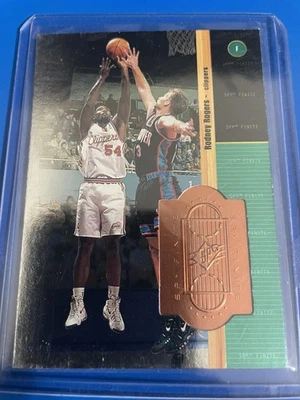 Rodney Rogers 1998 Upper Deck SPx Finite 02101/10000 Los Angeles Clippers - Image 1 of 2