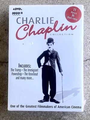 Charlie Chaplin Collection 4 Disc DVD Box. 11 Hours New Sealed. Rare Collectible - Image 1 of 4