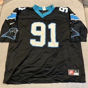 RARE - Nike Team - Carolina Panthers - Kevin Greene - #91 Jersey - Men's XL - Picture 1 of 6