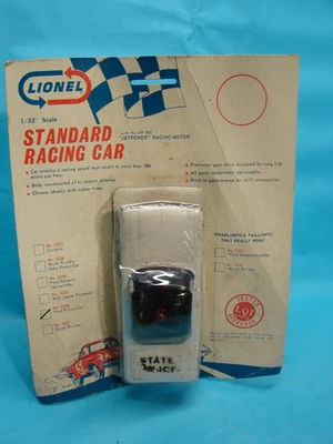 Lionel 5240 1963 venta separada Ford Police Slot Car Blister Pack Nuevo de Lote Antiguo Foto 1 de 2